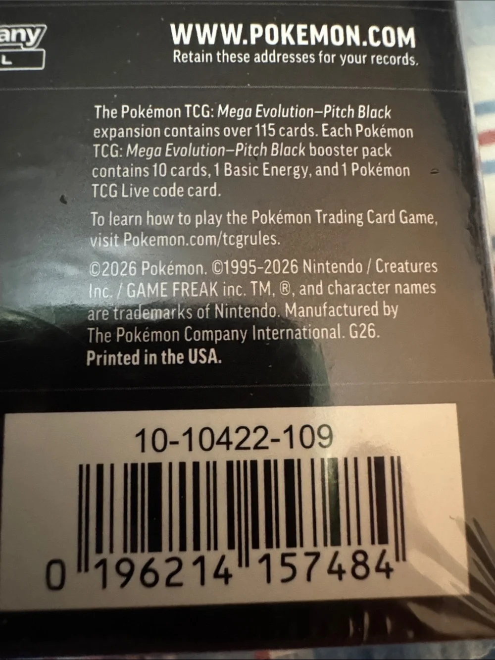 Pokemon Pitch Black Mega Evolution 2x Booster Boxes TCG Trading Cards New Sealed